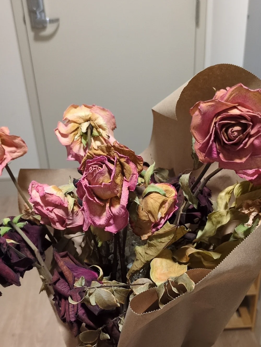 Seattle Pike Place Market Dried Floral Bouquet